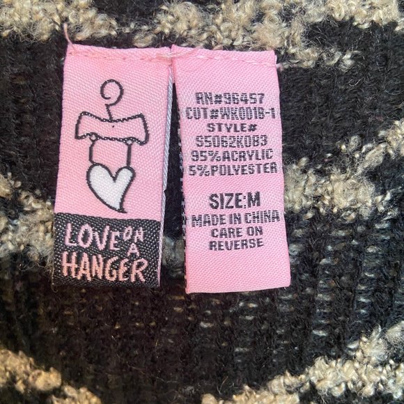 🖤🧡 Cute warm oversized Southwest Cardigan - Picture 6 of 6